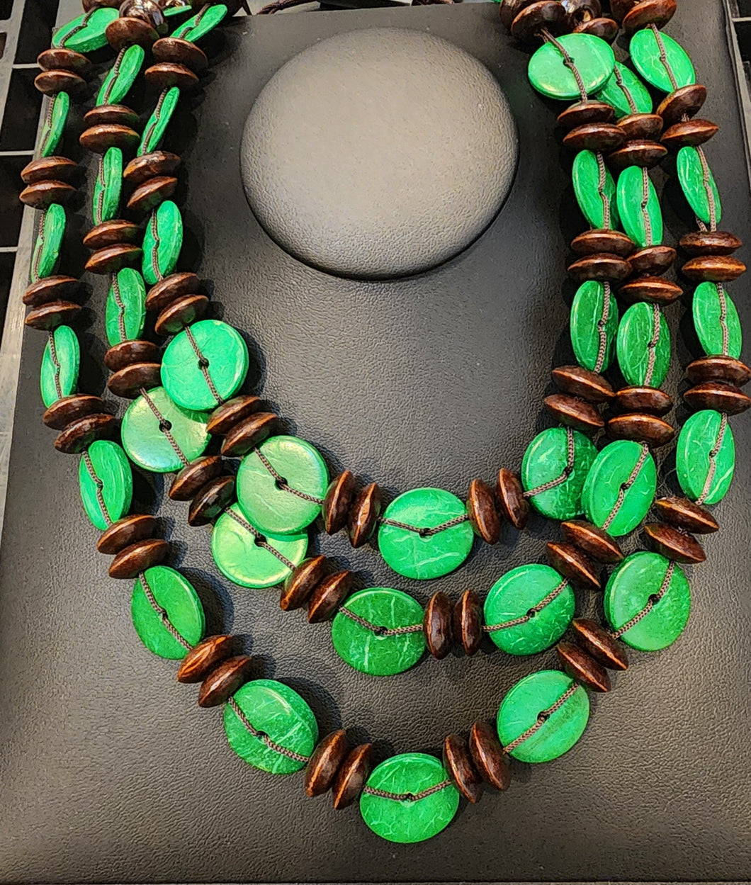 Necklaces Barbados Bopper - GREEN