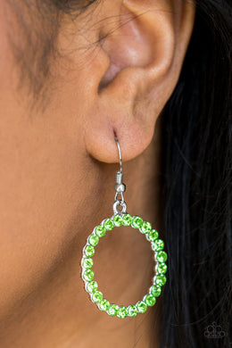 Earrings Bubblicious - Green