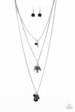 Load image into Gallery viewer, Necklaces Soar With The Eagles - Black