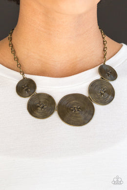 Necklaces Deserves A Medal - Brass N042