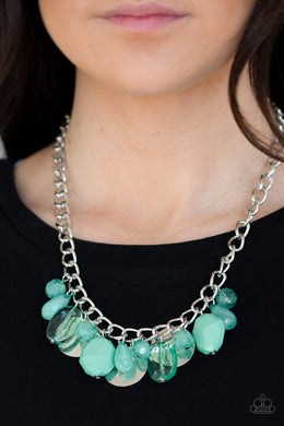 Necklaces Treasure Shore - Green N236