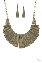 Load image into Gallery viewer, Necklaces Metro Mane - Brass N048