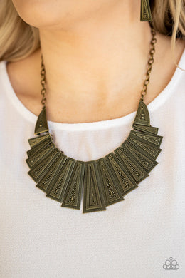 Necklaces Metro Mane - Brass N048