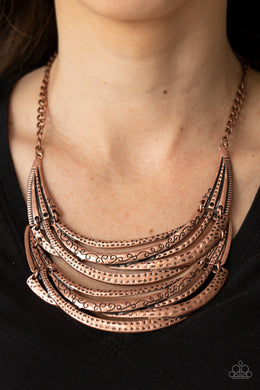 Necklaces Read Between The VINES - Copper N048