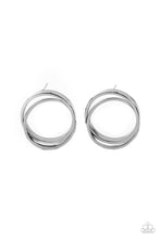 Load image into Gallery viewer, Earrings Always In The Loop - Black E548