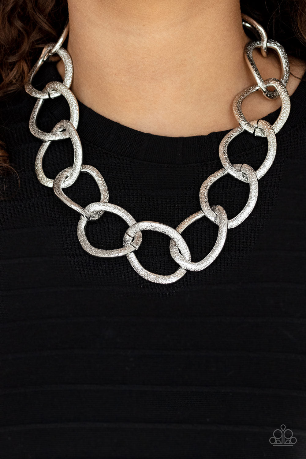 Necklace Industrial Intimidation - Silver N232