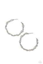 Load image into Gallery viewer, Earrings Haute Helix - Silver Hoops