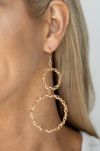 Load image into Gallery viewer, Earrings Twist of FABULOUS - Gold