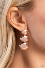 Load image into Gallery viewer, Earrings Futuristic Fantasy - Rose Gold E2415