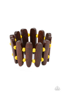 Bracelet Coronado Cabana - Yellow Wood B307