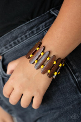 Bracelet Coronado Cabana - Yellow Wood B307