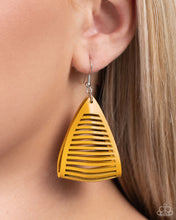 Load image into Gallery viewer, In and OUTBACK - Yellow Earrings E2276