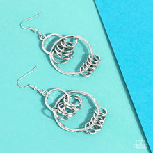 Load image into Gallery viewer, Earrings Rebel Ringer - Silver E422