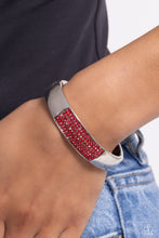 Load image into Gallery viewer, Bracelets Record-Breaking Bling - Red B243