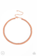 Load image into Gallery viewer, Necklaces Glitzy Gusto - Copper N129