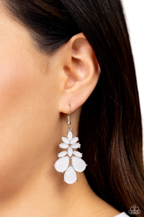 Earrings Fashionista Fiesta - White E561