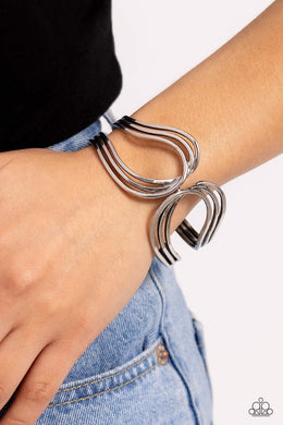 Bracelets Shockwave Attitude - Silver B132