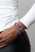 Load image into Gallery viewer, Bracelets Walk This SWAY - Purple B224