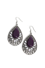 Load image into Gallery viewer, Earrings Floral Fairytale - Purple E405