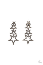 Load image into Gallery viewer, Earrings Superstar Crescendo - Black Americana S126