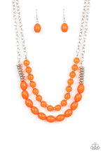 Load image into Gallery viewer, Necklace Venetian Voyage - Orange SETJ4