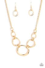 Load image into Gallery viewer, Necklaces Short Circuit - Gold N415