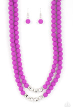 Load image into Gallery viewer, Necklaces Summer Splash - Purple SET