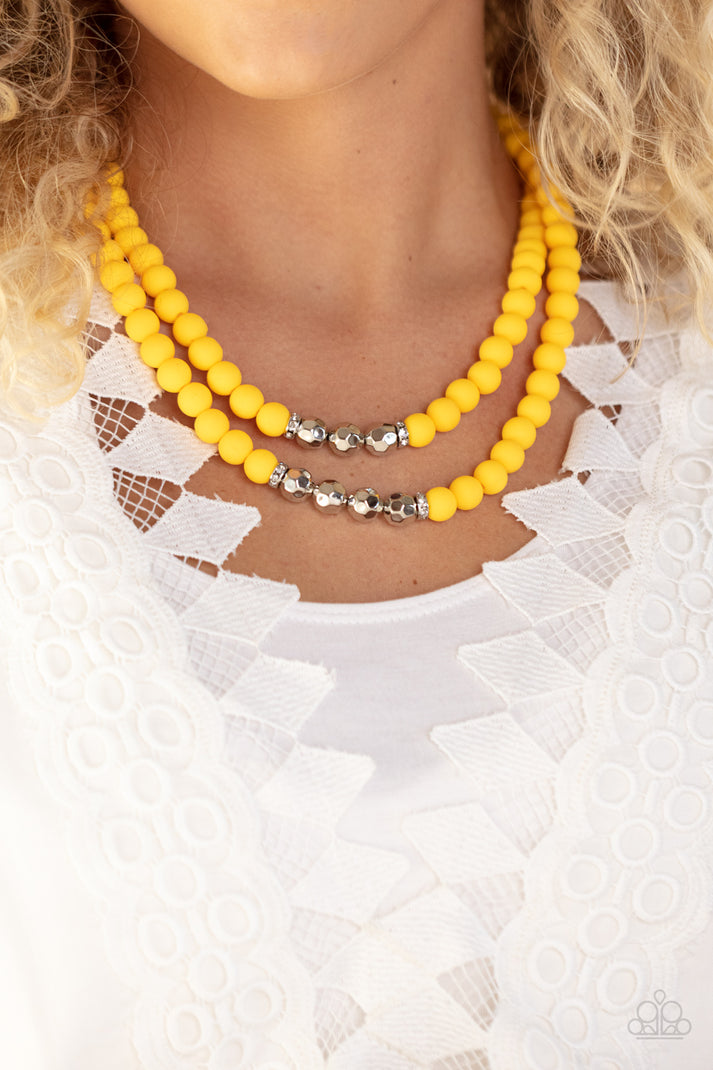 Necklace Summer Splash - Yellow N387