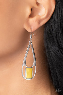 Earrings Adventure Story - Yellow E035