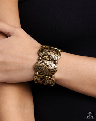 Bracelet River Realm - Brass B294