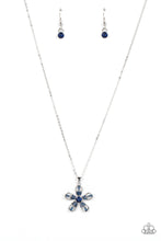 Load image into Gallery viewer, Necklaces Botanical Ballad - Blue N001