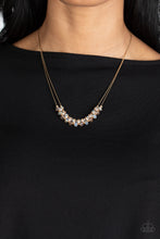 Load image into Gallery viewer, Necklaces Shimmering High Society - Brown