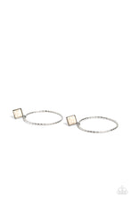 Load image into Gallery viewer, Earrings Canyon Circlet - White E530