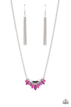 Load image into Gallery viewer, Necklaces Flash of Fringe - Pink