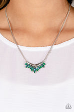 Load image into Gallery viewer, Necklaces Flash of Fringe - Green