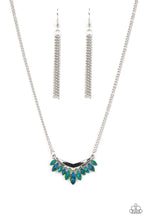 Load image into Gallery viewer, Necklaces Flash of Fringe - Green