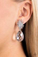 Load image into Gallery viewer, Earrings Stellar Shooting Star - White E175