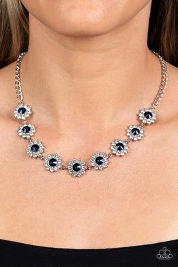 Necklaces Blooming Brilliance - Blue N2362