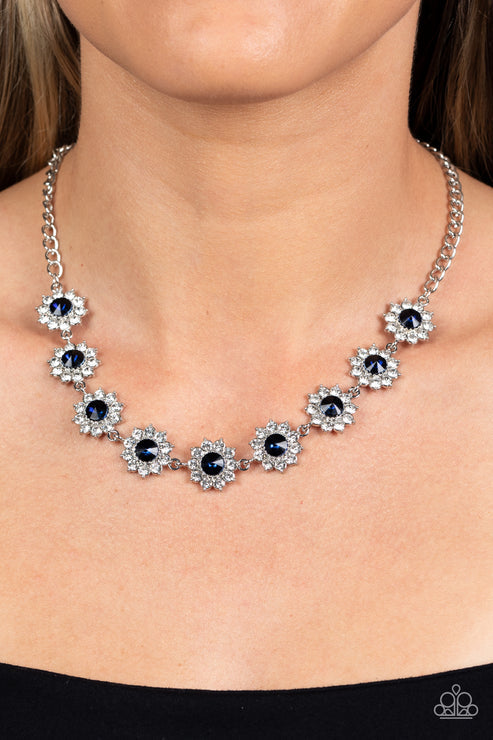 Necklaces Blooming Brilliance - Blue N2362