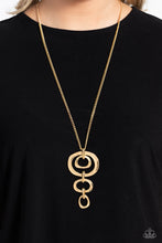 Load image into Gallery viewer, Necklaces Tranquil Trickle - Gold N198