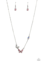 Load image into Gallery viewer, Necklaces Cant BUTTERFLY Me Love - Pink N2374