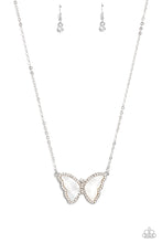 Load image into Gallery viewer, Necklaces SHELL-bound - White N2419 Butterflies