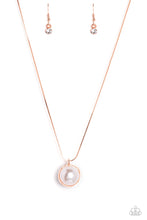 Load image into Gallery viewer, Necklaces Haute Hybrid - Copper Pearl N2393