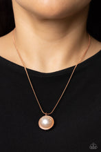 Load image into Gallery viewer, Necklaces Haute Hybrid - Copper Pearl N2393
