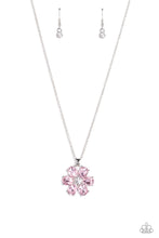 Load image into Gallery viewer, Necklaces Fancy Flower Girl - Pink N001