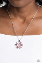 Load image into Gallery viewer, Necklaces Fancy Flower Girl - Pink N001