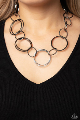 Necklaces Shimmering Symphony - Black N213