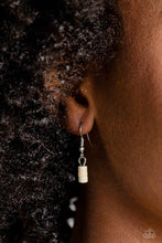 Load image into Gallery viewer, Necklaces Barred Bohemian - White