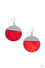 Load image into Gallery viewer, Earrings SHELL Out - Red E2424