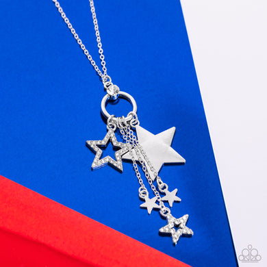 Necklaces Starry Statutes - White Americana S117